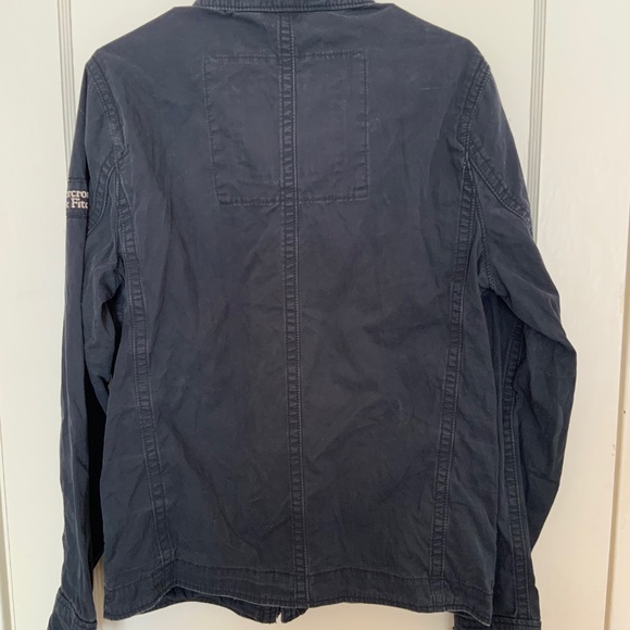 Abercrombie & Fitch Anorac Army Jacket, Sz M - Picture 2 of 4